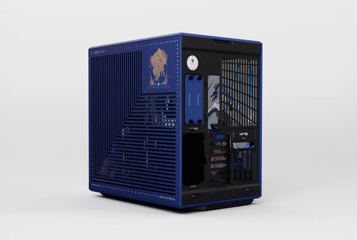 日版 HYTE Y70 星街すいせい 聯名限定款電腦主機殼 初回限定版:圖片 7