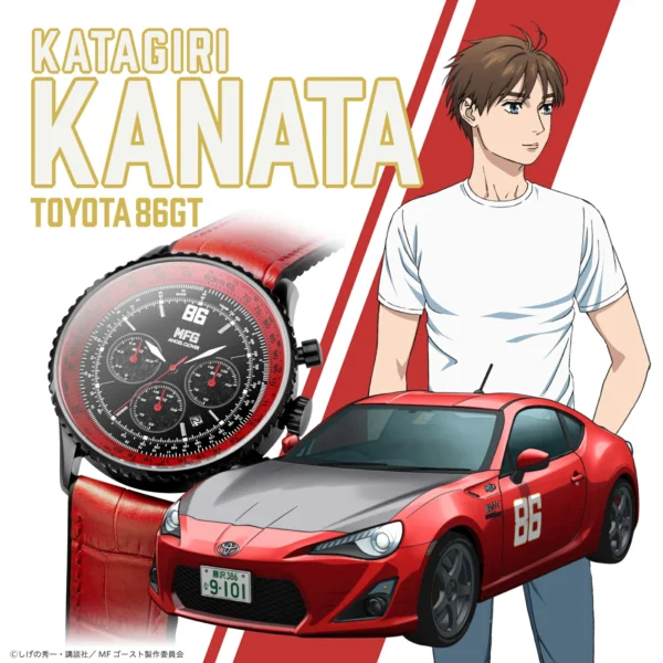 日版 ANGEL CLOVER 限定品《MF GHOST燃油車鬥魂》聯名錶款第二彈：圖片 2