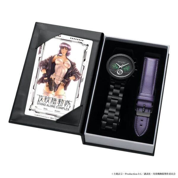 日版 fulton japan 限量品《攻殼機動隊S.A.C. 》草薙素子計時腕錶：圖片 13