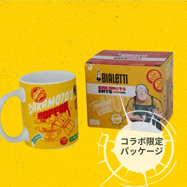 日版 Bialetti 限定品《SAKAMOTO DAYS 坂本日常》咖啡馬克杯 350ML：圖片 8