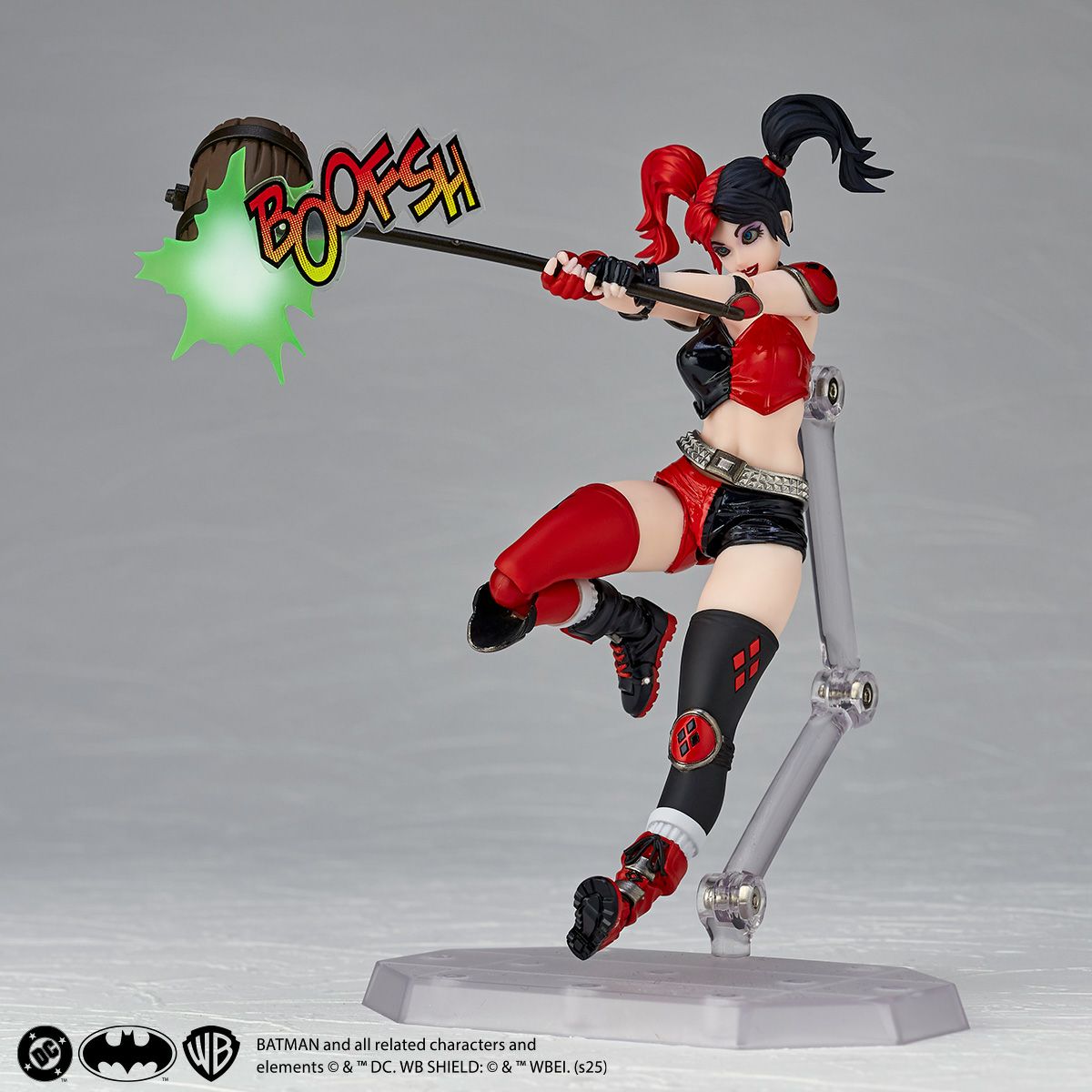 日版 海洋堂 限定品 驚奇山口式 哈莉·奎茵 赤×黑Ver. 特典版 再版:圖片 6