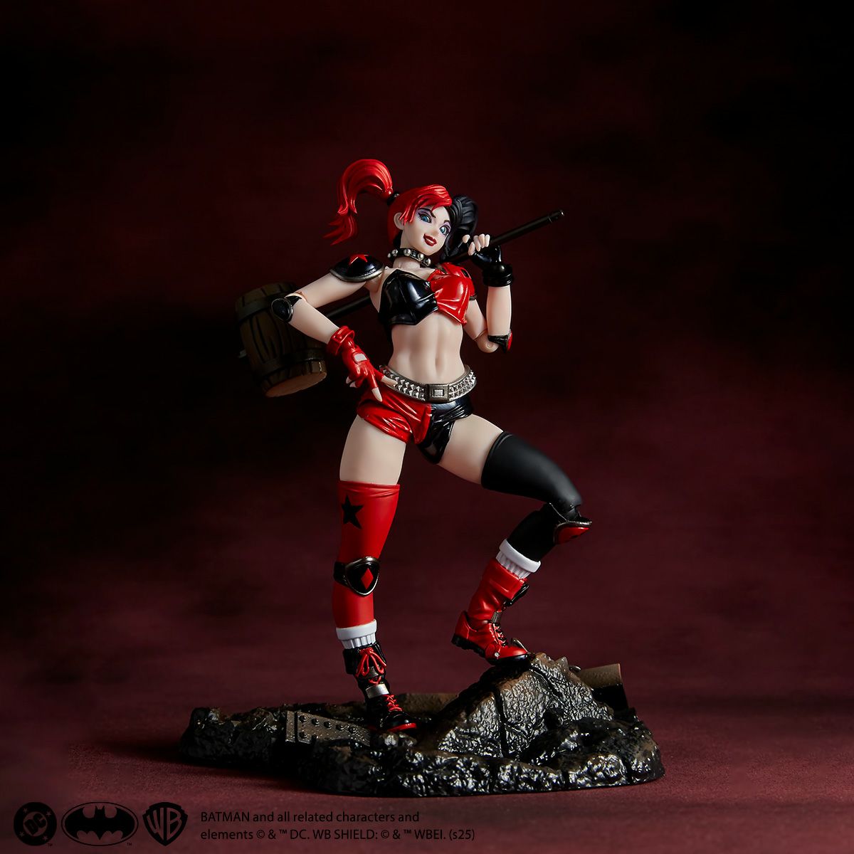 日版 海洋堂 限定品 驚奇山口式 哈莉·奎茵 赤×黑Ver. 特典版 再版:圖片 12