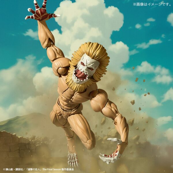 預購免訂金 26年5月 日版 海洋堂 限定品 驚奇山口式《進擊的巨人》顎之巨人 特典版：圖片 2