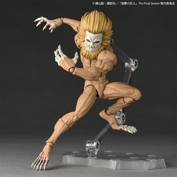 預購免訂金 26年5月 日版 海洋堂 限定品 驚奇山口式《進擊的巨人》顎之巨人 特典版：圖片 3