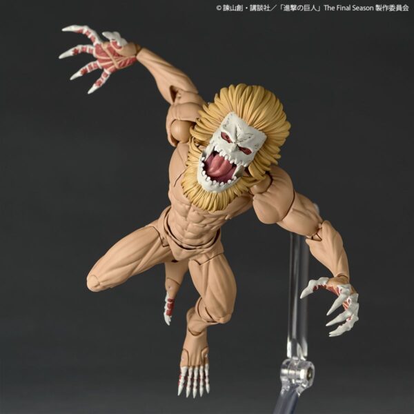 預購免訂金 26年5月 日版 海洋堂 限定品 驚奇山口式《進擊的巨人》顎之巨人 特典版：圖片 4