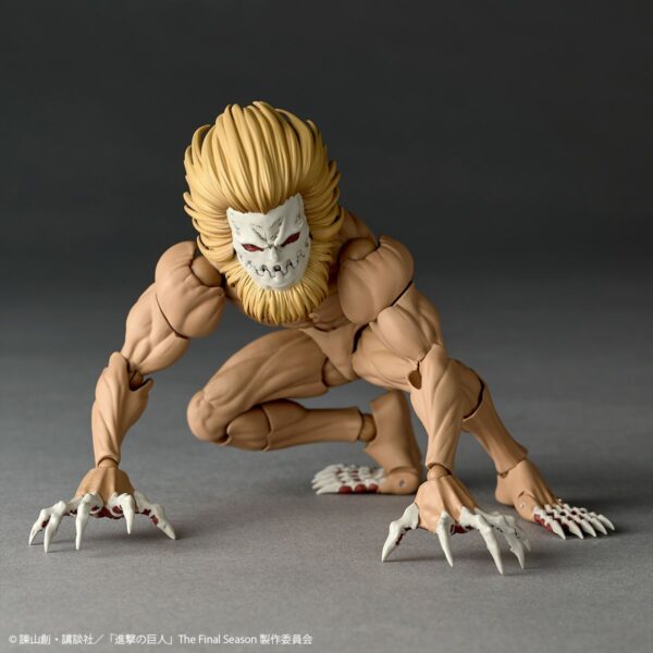 預購免訂金 26年5月 日版 海洋堂 限定品 驚奇山口式《進擊的巨人》顎之巨人 特典版：圖片 8