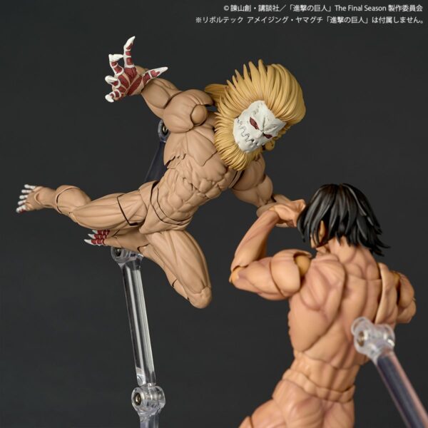 預購免訂金 26年5月 日版 海洋堂 限定品 驚奇山口式《進擊的巨人》顎之巨人 特典版：圖片 12