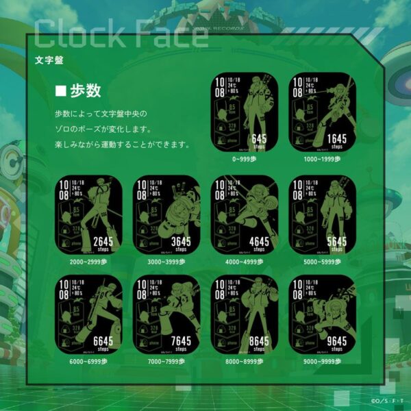 日版 GARRACK《航海王》聯名智慧手錶 魯夫款、索隆款、香吉士款：圖片 23