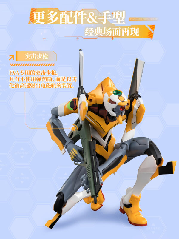 布魯可 傳奇版《新世紀福音戰士》零號機(改) DX版：圖片 10