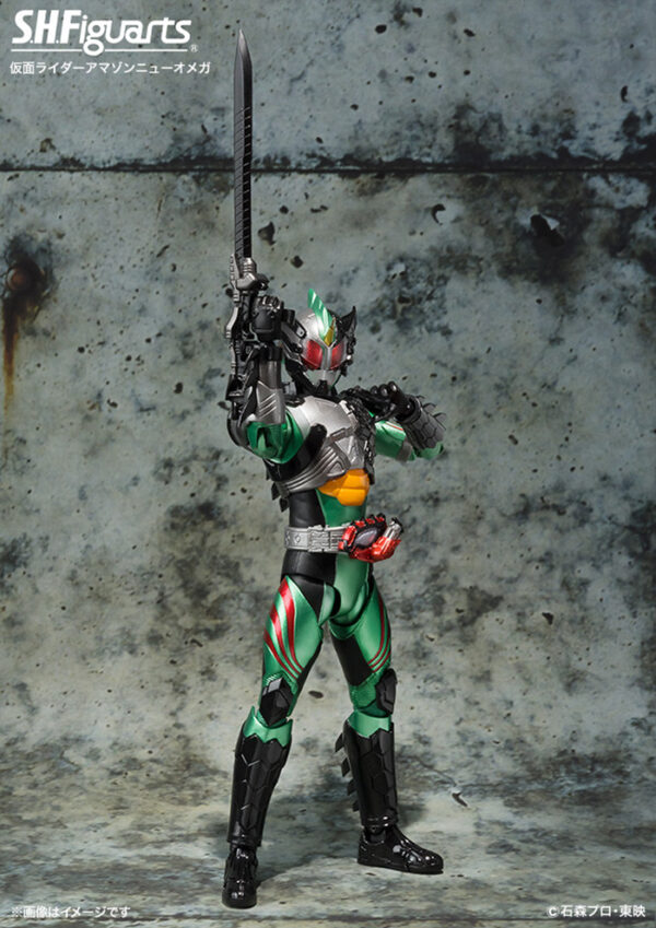 稀有絕版 萬代 亞馬遜限定 S.H.Figuarts《假面騎士Amazons》假面騎士Amazon New Omega：圖片 5
