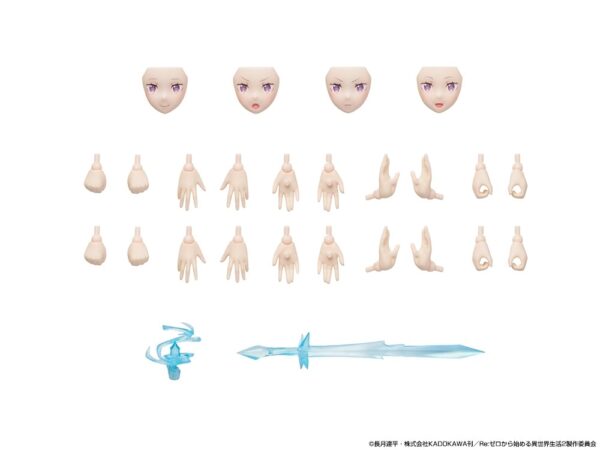 預購免訂金 26年2月 日版 角川 限定品 KADOKAWA PLASTIC MODEL SERIES《RE:0》愛蜜莉雅 DX版/通常版 附特典：圖片 12