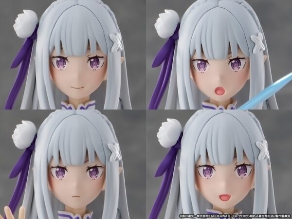 預購免訂金 26年2月 日版 角川 限定品 KADOKAWA PLASTIC MODEL SERIES《RE:0》愛蜜莉雅 DX版/通常版 附特典：圖片 13