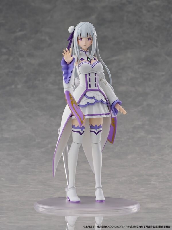 預購免訂金 26年2月 日版 角川 限定品 KADOKAWA PLASTIC MODEL SERIES《RE:0》愛蜜莉雅 DX版/通常版 附特典：圖片 4