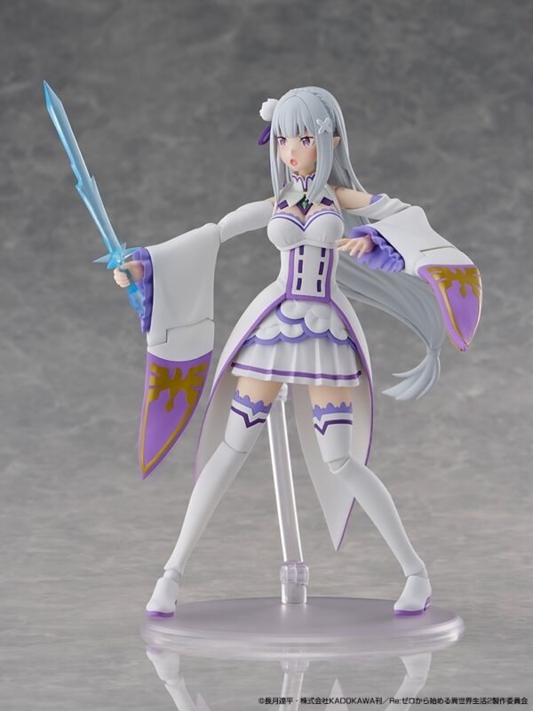 預購免訂金 26年2月 日版 角川 限定品 KADOKAWA PLASTIC MODEL SERIES《RE:0》愛蜜莉雅 DX版/通常版 附特典：圖片 5
