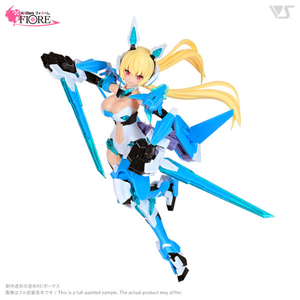 預購限定免訂金 日版 VOLKS 造型村 BLOCKer’s FIORE 艾莉絲 Ver.1.5 透明藍零件特別版：圖片 4