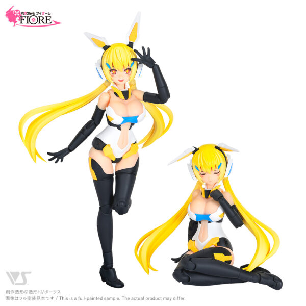 預購限定免訂金 日版 VOLKS 造型村 BLOCKer’s FIORE 艾莉絲 Ver.1.5 透明藍零件特別版：圖片 7