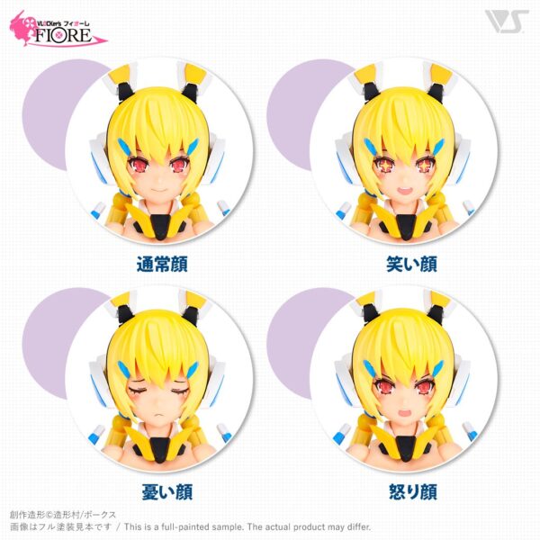 預購限定免訂金 日版 VOLKS 造型村 BLOCKer’s FIORE 艾莉絲 Ver.1.5 透明藍零件特別版：圖片 8