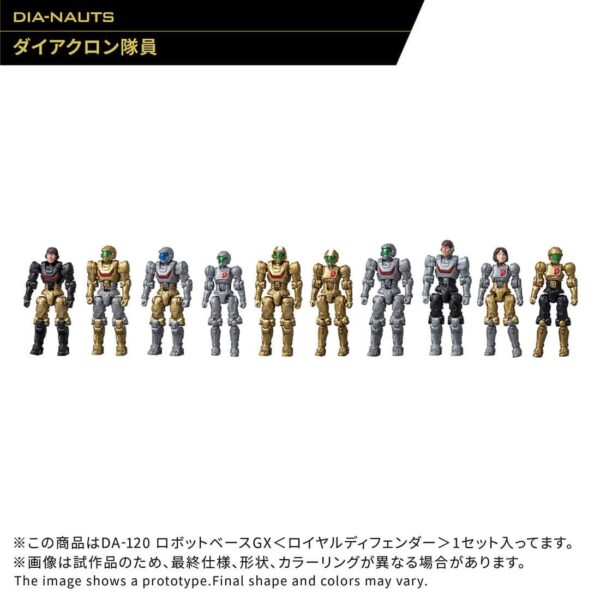 預購 日版 TAKARATOMY 限定品 戴亞克隆 DA-120 機甲基地GX 皇家守護者：圖片 10