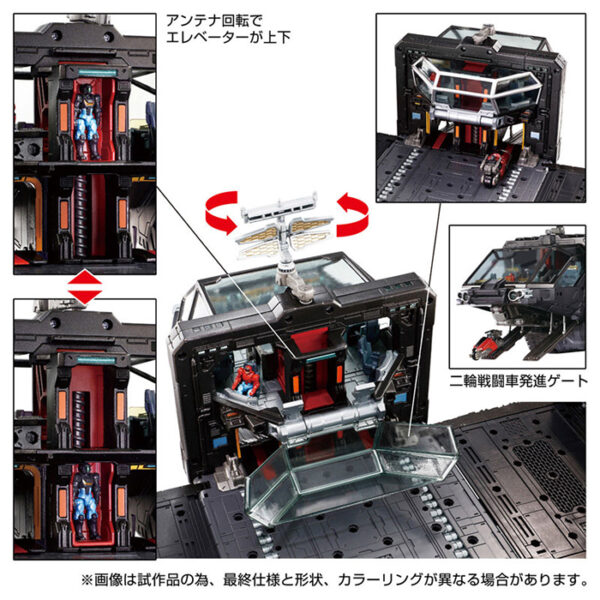 TAKARATOMY 戴亞克隆 TM-33 機動要塞超重機：圖片 6
