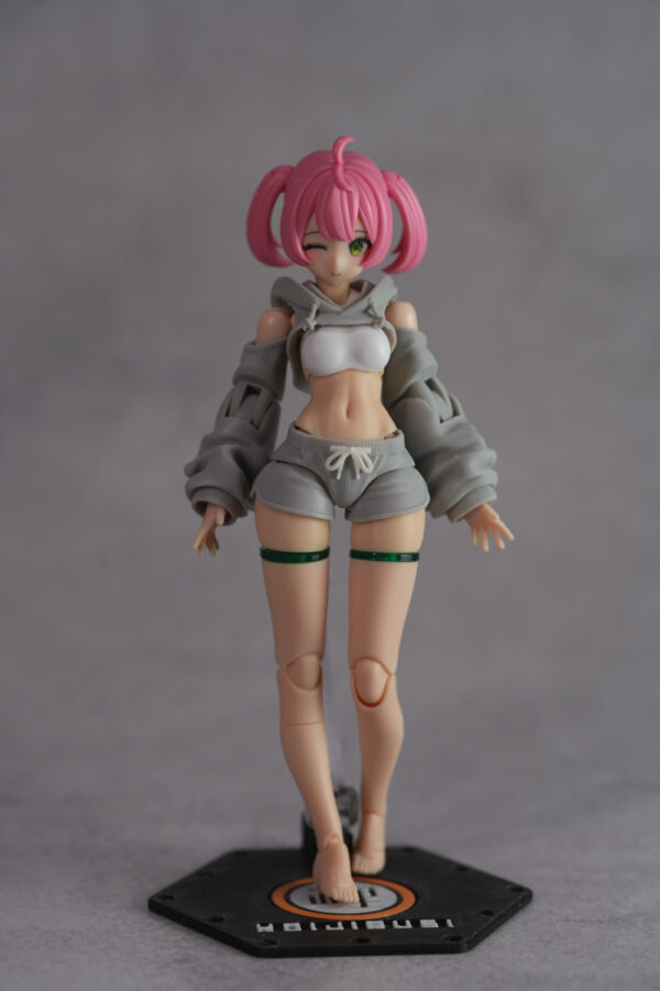 SH STUDIO MU073X 1/12機娘 女神裝置 BUSTER DOLL 長袖服裝樹脂GK改件：圖片 4