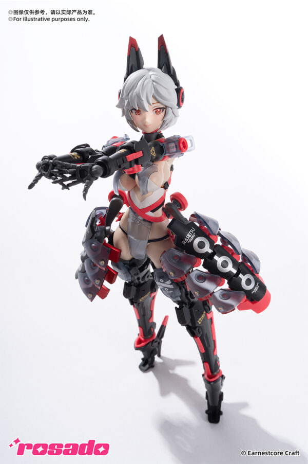 核誠治造 1/10 蘿莎計畫 RS-01 羅剎緋狐 再版：圖片 3