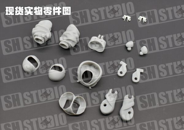 SH STUDIO MU073X 1/12機娘 女神裝置 BUSTER DOLL 長袖服裝樹脂GK改件：圖片 2