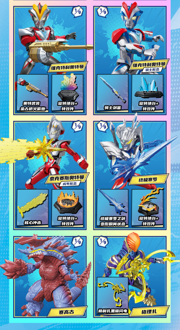 奇妙積木 奧特曼無限版 第三彈 連接之力：圖片 12