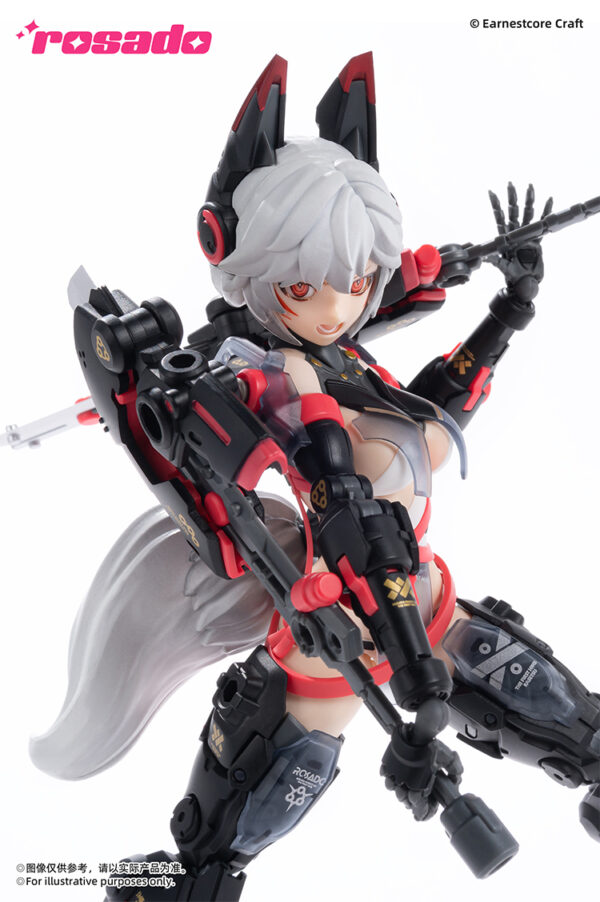 核誠治造 1/10 蘿莎計畫 RS-01 羅剎緋狐 再版：圖片 7
