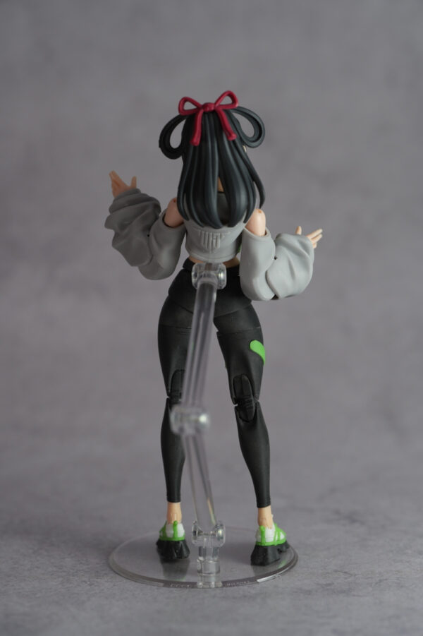 SH STUDIO MU073X 1/12機娘 女神裝置 BUSTER DOLL 長袖服裝樹脂GK改件：圖片 6