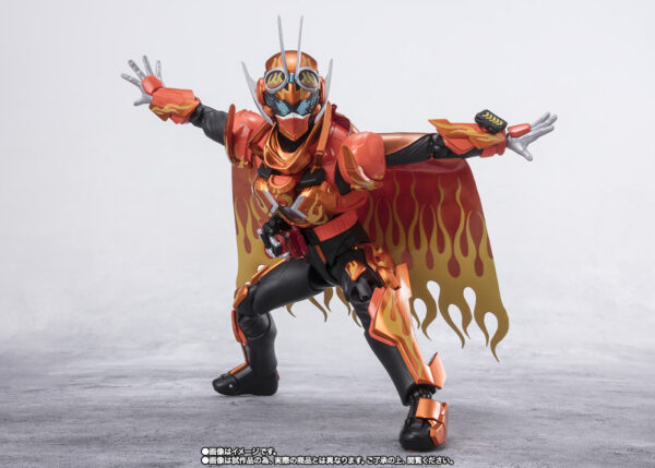 萬代 魂限定 S.H.Figuarts《假面騎士葛查多》假面騎士葛查多 DAYBREAK 蒸汽蝗蟲型態：圖片 3