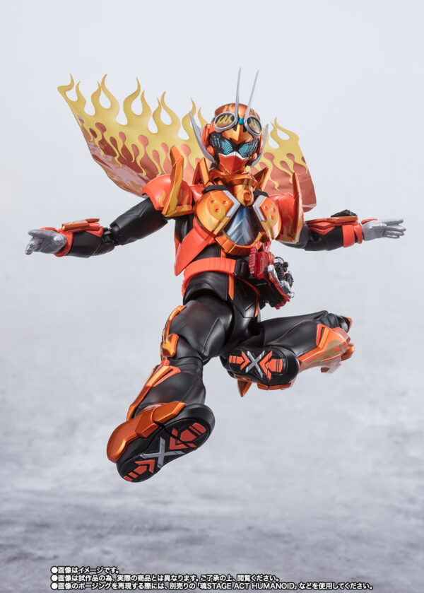 萬代 魂限定 S.H.Figuarts《假面騎士葛查多》假面騎士葛查多 DAYBREAK 蒸汽蝗蟲型態：圖片 4