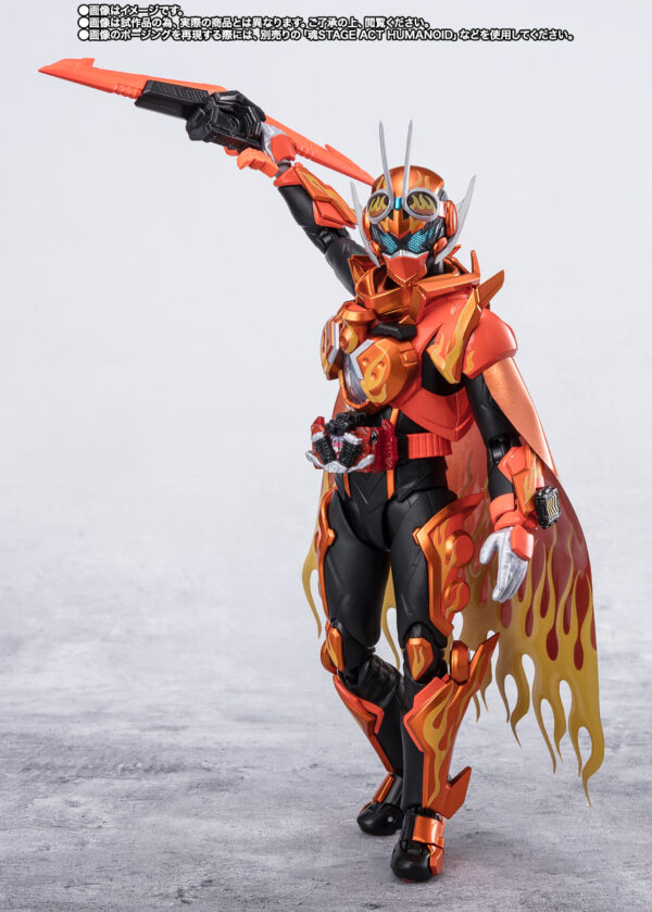 萬代 魂限定 S.H.Figuarts《假面騎士葛查多》假面騎士葛查多 DAYBREAK 蒸汽蝗蟲型態：圖片 6