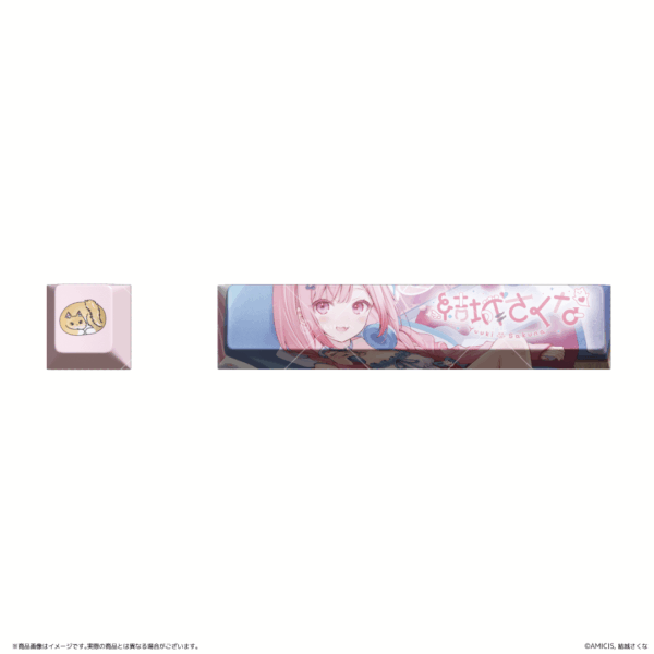日版 AMICIS 限定品 結城昨日奈(結城さくな)聯名款遊戲鍵盤(日語配置)：圖片 5