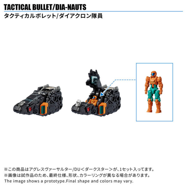 預購免訂金 26年3月下旬 日版 TAKARATOMY 限定款 戴亞克隆 戰術機動系列 阿格雷斯.萬能機/DU(暗星)：圖片 6