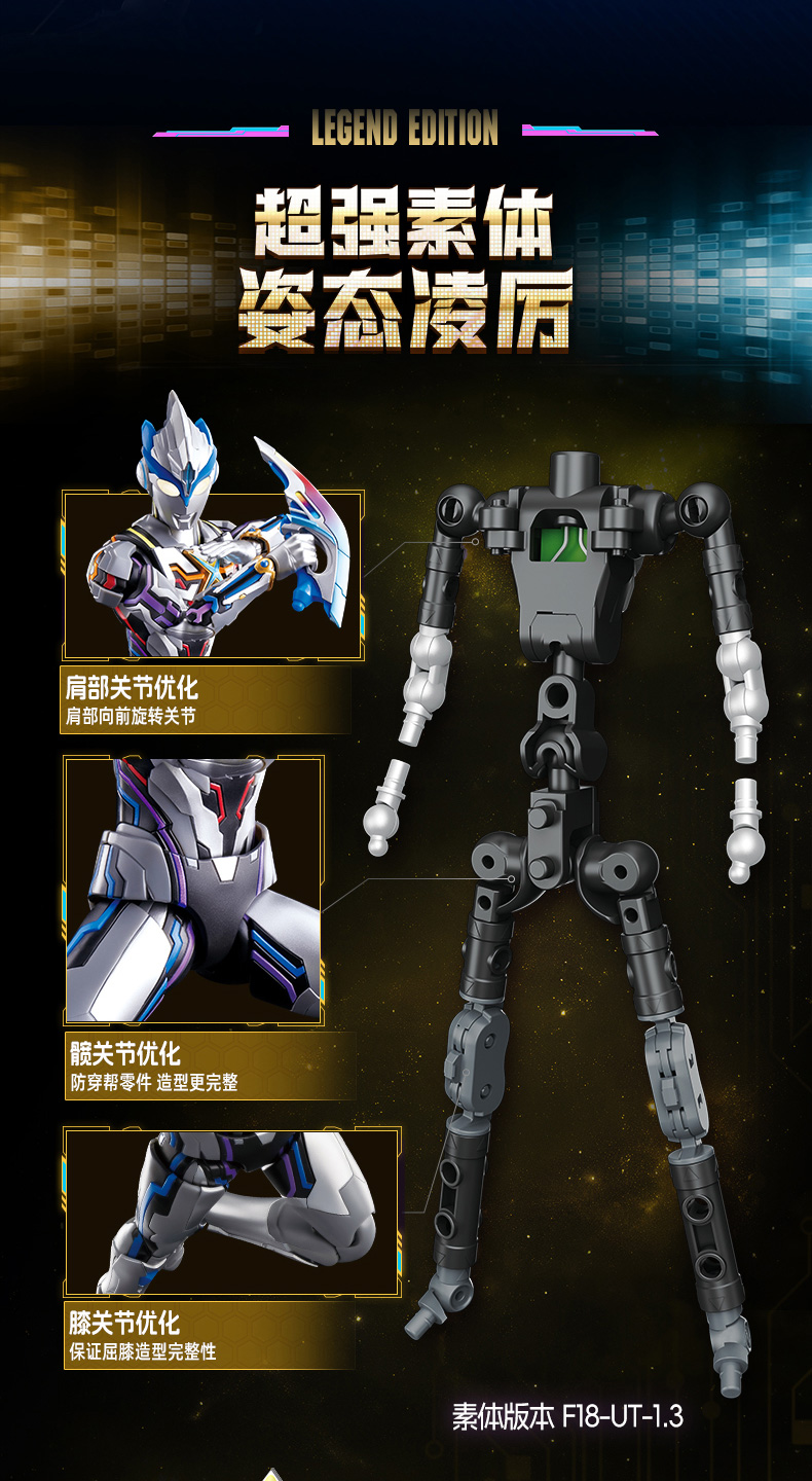 布魯可 奧特名艦 傳奇版 艾克斯 超越型/貝塔閃光裝甲:圖片 13