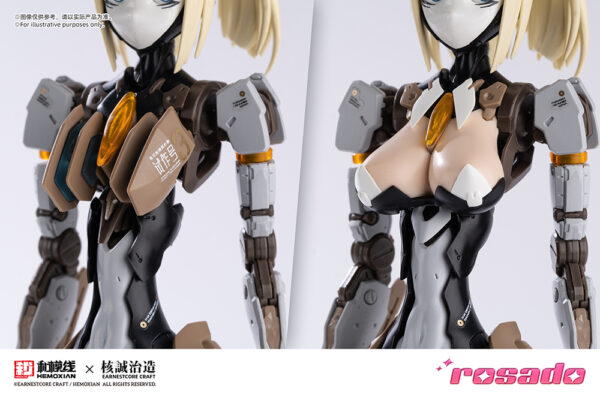 核誠治造 × 和模線 1/10 蘿莎計畫 星花百合MK3：圖片 21