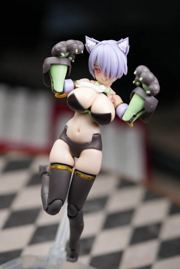 SH STUDIO MU084B 1/12機娘 女神裝置PUNI MOFU 兔娘 胸型髮型表情樹脂GK改件：圖片 11