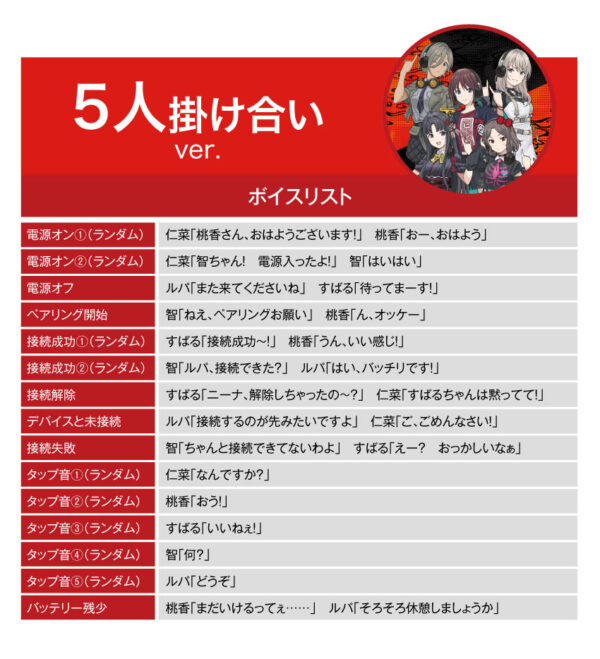 預購限定 26年1月 日版 ANIMA《少女樂團 吶喊吧》聯名款語音耳機：圖片 5