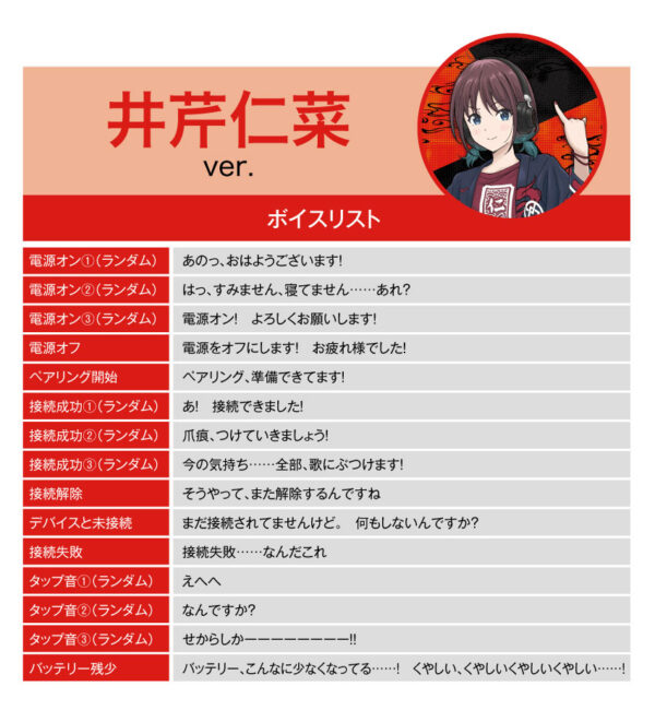 預購限定 26年1月 日版 ANIMA《少女樂團 吶喊吧》聯名款語音耳機：圖片 6