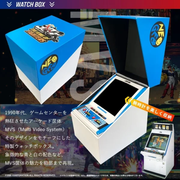 預購 26年3月 日版限定 AnimeCollection 格鬥天王30周年紀念錶 草薙京款：圖片 4