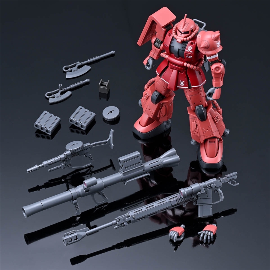 萬代 PB限定 HG 1/144《機動戰士鋼彈 庫克羅斯 德安之島》夏亞專用高機動型薩克II:圖片 8