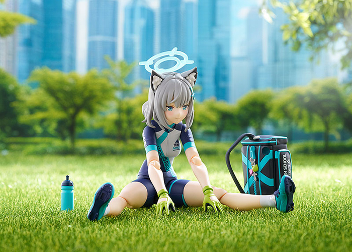 Max Factory figma《蔚藍檔案》砂狼白子(單車) DX套裝/一般套裝 特典版:圖片 4