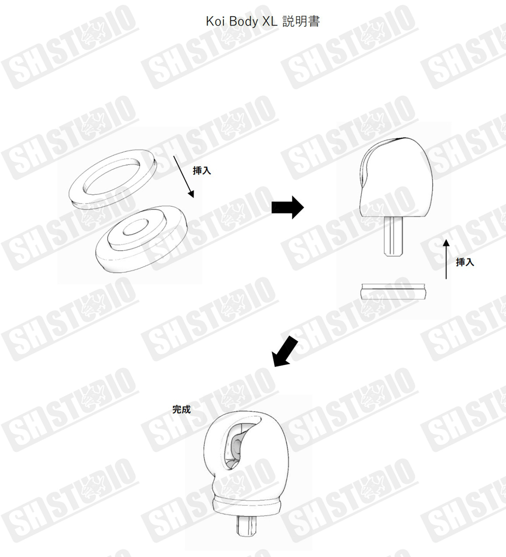 SH STUDIO MU073Y 1/12機娘 女神裝置 Koi-Dogi XL身體改件 樹脂GK改件:圖片 13