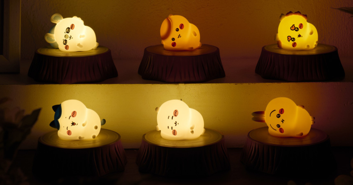 日版 吉伊卡哇 market《吉伊卡哇》樹樁底座趴趴造型小夜燈:圖片 8