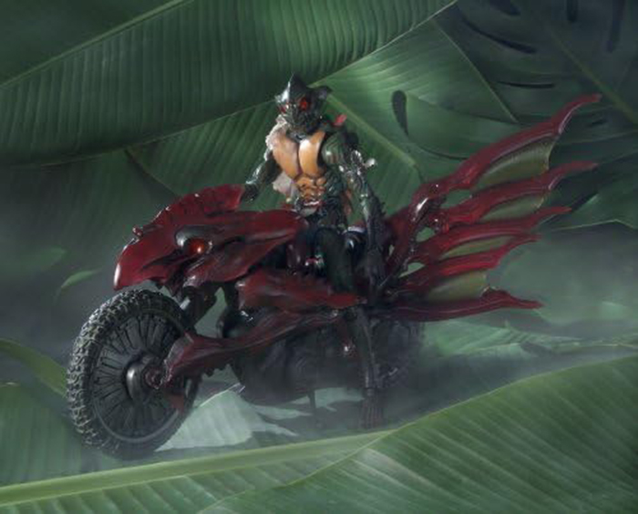 日版 萬代 S.I.C.《假面騎士亞馬遜》假面騎士亞馬遜&叢林號