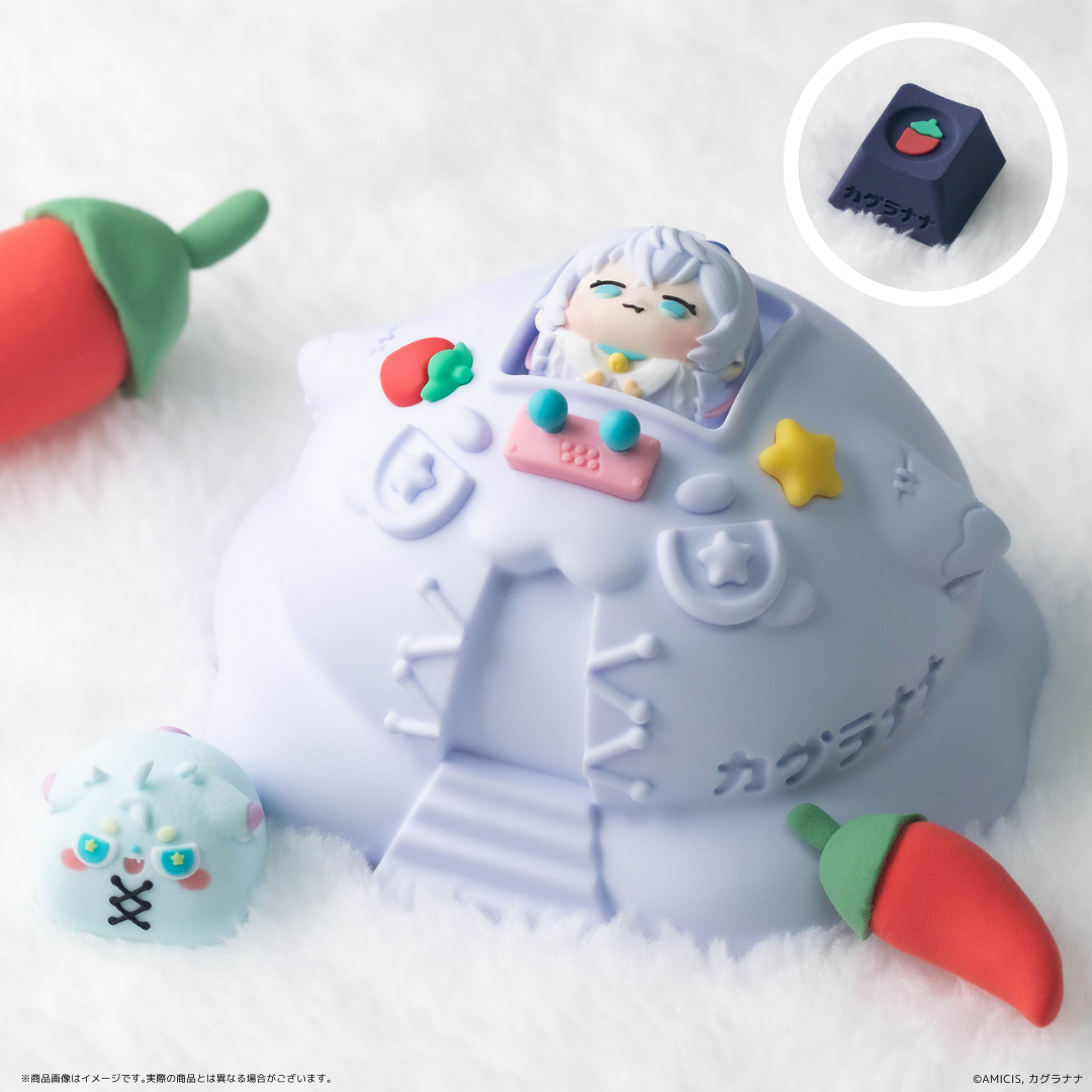 預購限定 26年4月中旬 日版 AMICIS 神樂七奈 x DELLA KEY 聯名手工鍵帽