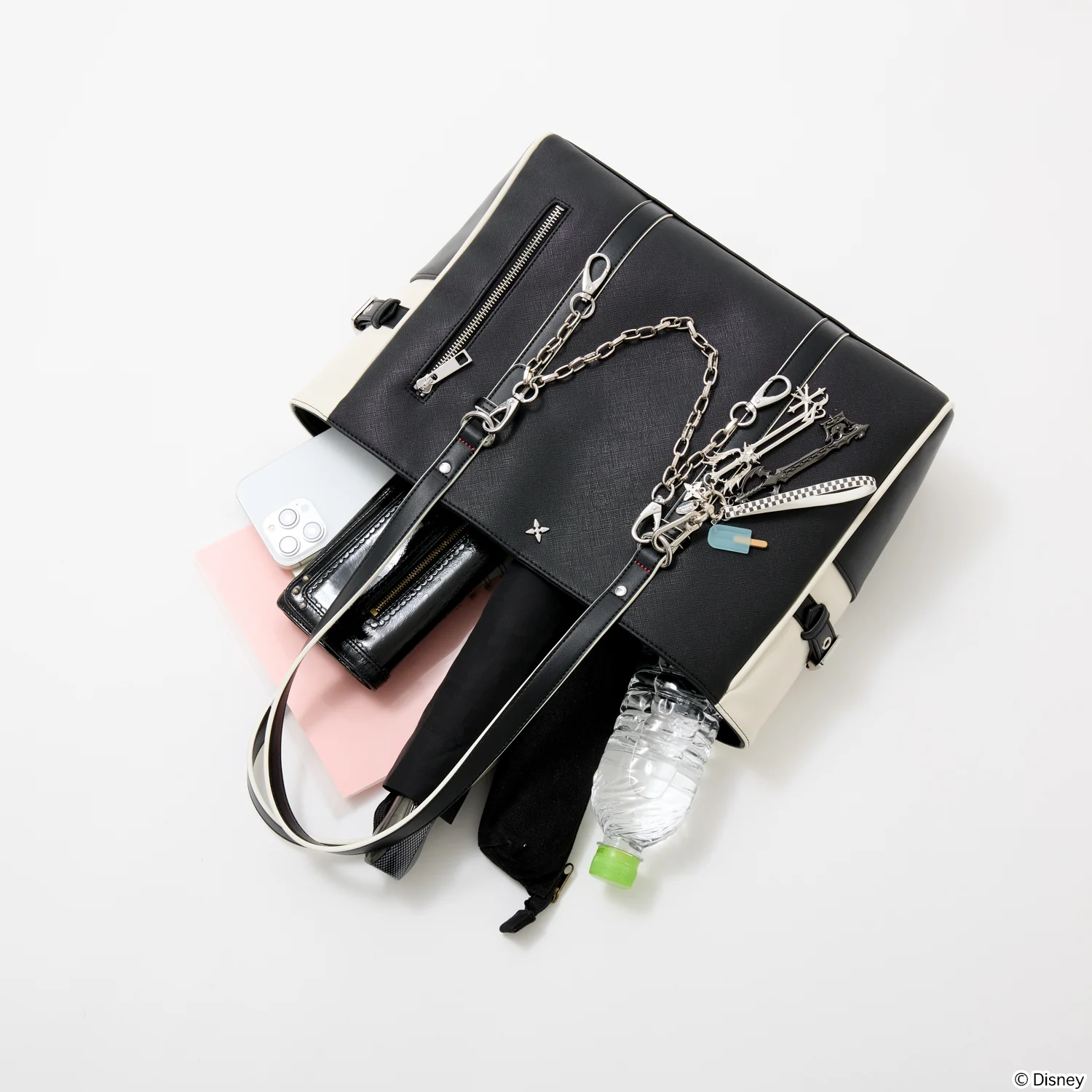 預購限定 26年6月 日版 SuperGroupies《王國之心》聯名外套、托特包、吊飾 洛克薩斯款:圖片 37