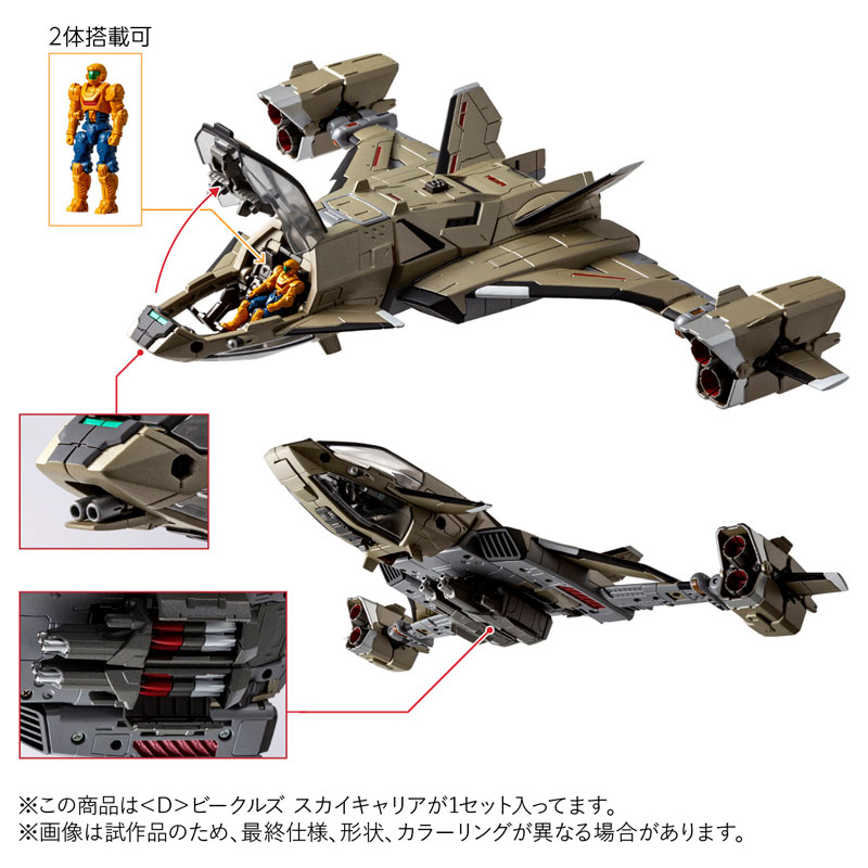 TAKARATOMY T-SPARK 戴亞克隆 D-08 擎空運輸機(<D> Vechicles Sky Carrier):圖片 3