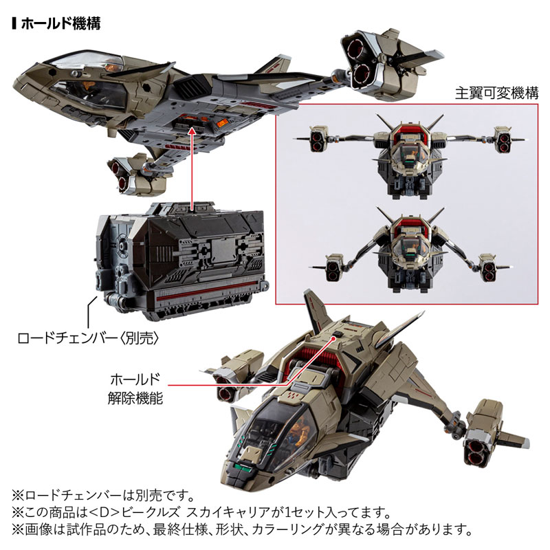 TAKARATOMY T-SPARK 戴亞克隆 D-08 擎空運輸機(<D> Vechicles Sky Carrier):圖片 4