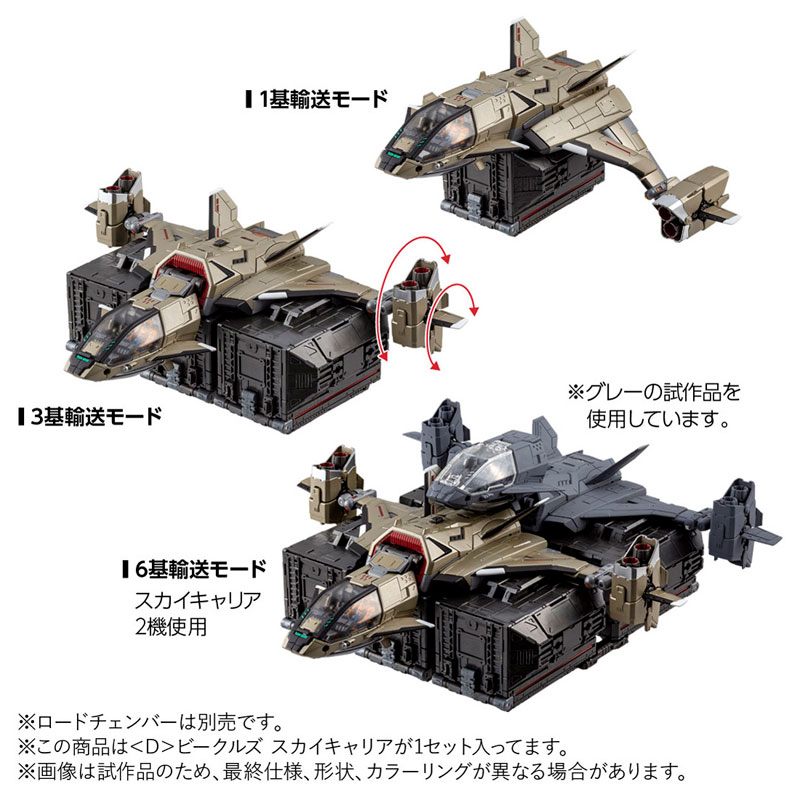 TAKARATOMY T-SPARK 戴亞克隆 D-08 擎空運輸機(<D> Vechicles Sky Carrier):圖片 6